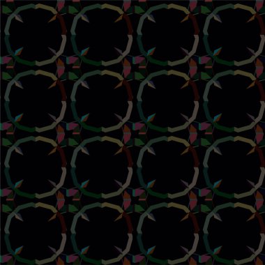 Soyut geometrik süslemesiz desen. tasarım arkaplanı, vektör illüstrasyonu