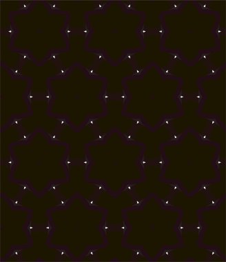 Geometrik süslemeli vektör deseni. Kusursuz tasarım dokusu 