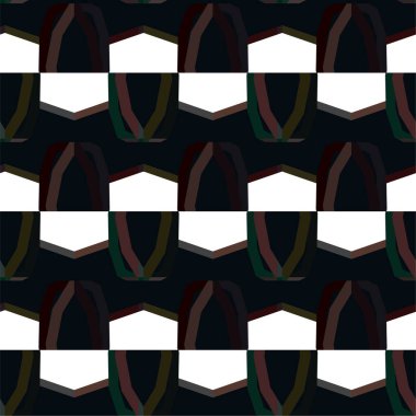 Soyut geometrik süslemesiz desen. tasarım arkaplanı, vektör illüstrasyonu