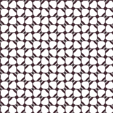 Geometrik süslemeli vektör deseni. Kusursuz tasarım dokusu 