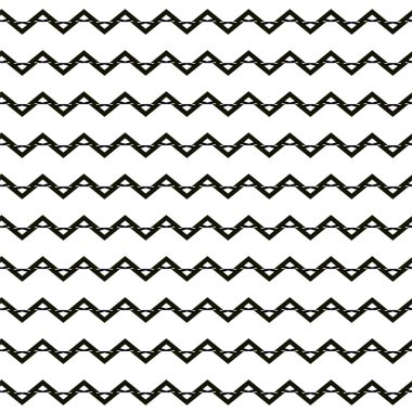 Geometrik süslemeli vektör deseni. Kusursuz tasarım dokusu 