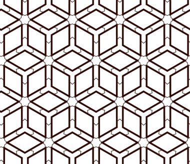 Soyut geometrik süslemesiz desen. tasarım arkaplanı, vektör illüstrasyonu