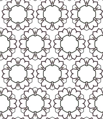 Soyut geometrik süslemesiz desen. tasarım arkaplanı, vektör illüstrasyonu