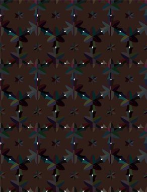 Soyut geometrik süslemesiz desen. tasarım arkaplanı, vektör illüstrasyonu