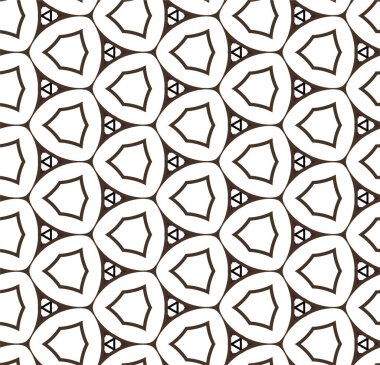 Soyut geometrik süslemesiz desen. tasarım arkaplanı, vektör illüstrasyonu