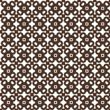 Geometrik süslemeli vektör deseni. Kusursuz tasarım dokusu 