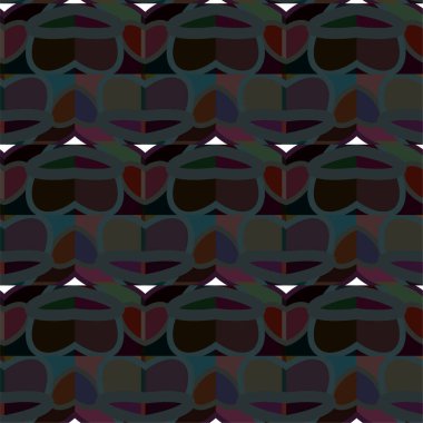 Soyut geometrik süslemesiz desen. tasarım arkaplanı, vektör illüstrasyonu