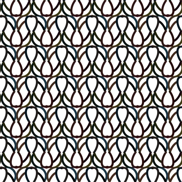 Abstrakte Geometrische Ornamentale Nahtlose Muster Design Hintergrund Vektorillustration — Stockvektor