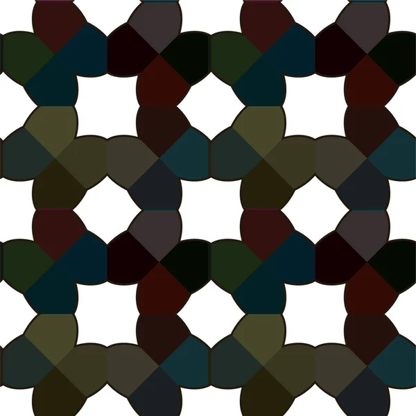 Abstrakte Geometrische Ornamentale Nahtlose Muster Design Hintergrund Vektorillustration — Stockvektor