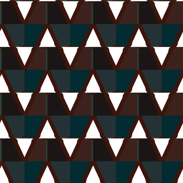 Motif Ornemental Géométrique Abstrait Sans Couture Fond Design Illustration Vectorielle — Image vectorielle