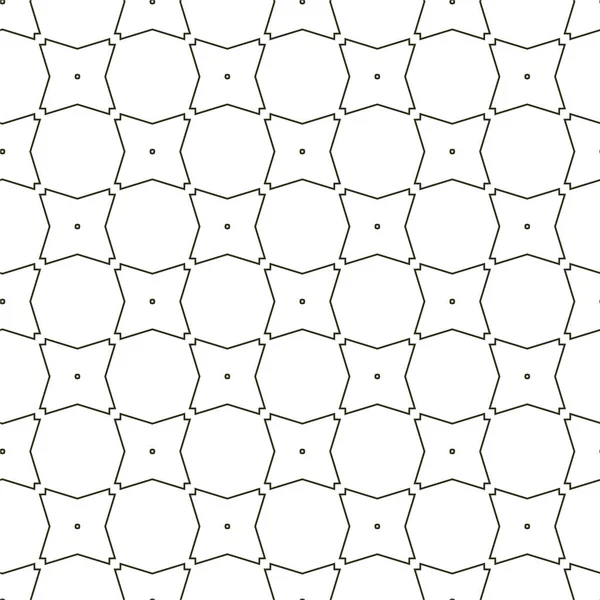 Motif Ornemental Géométrique Abstrait Sans Couture Fond Design Illustration Vectorielle — Image vectorielle