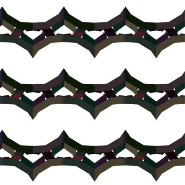 Soyut geometrik süslemesiz desen. tasarım arkaplanı, vektör illüstrasyonu