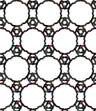 Soyut geometrik süslemesiz desen. tasarım arkaplanı, vektör illüstrasyonu