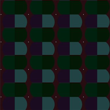 Geometrik süslemeli vektör deseni. Kusursuz tasarım dokusu 