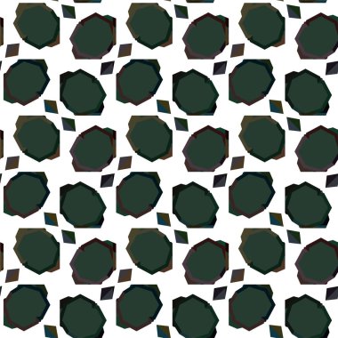 Soyut geometrik süslemesiz desen. tasarım arkaplanı, vektör illüstrasyonu