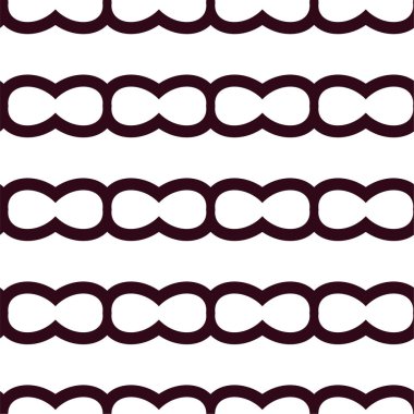 Soyut geometrik süslemesiz desen. tasarım arkaplanı, vektör illüstrasyonu