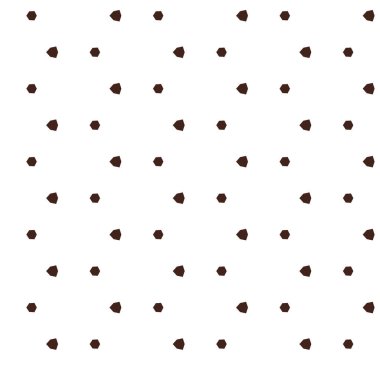 Soyut geometrik süslemesiz desen. tasarım arkaplanı, vektör illüstrasyonu