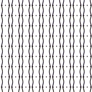 Geometrik süslemeli vektör deseni. Kusursuz tasarım dokusu 