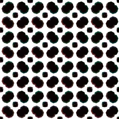 Geometrik süslemeli vektör deseni. Kusursuz tasarım dokusu 