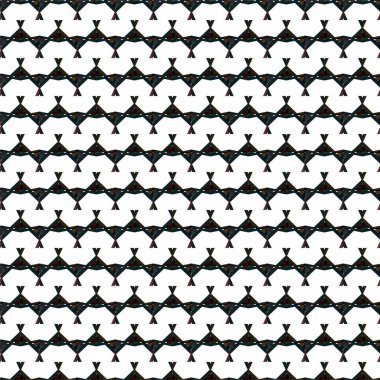 Soyut geometrik süslemesiz desen. tasarım arkaplanı, vektör illüstrasyonu