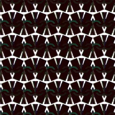 Soyut geometrik süslemesiz desen. tasarım arkaplanı, vektör illüstrasyonu