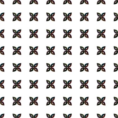 Soyut geometrik süslemesiz desen. tasarım arkaplanı, vektör illüstrasyonu