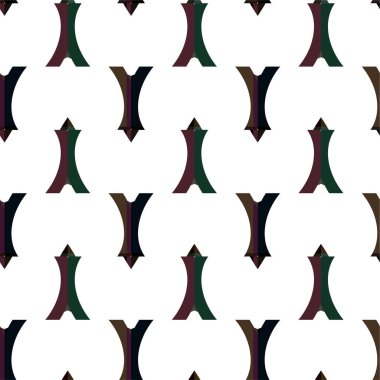 Soyut geometrik süslemesiz desen. tasarım arkaplanı, vektör illüstrasyonu 