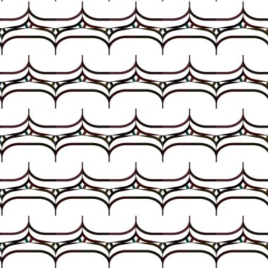  Kusursuz şablon arkaplan, vektör illüstrasyonu