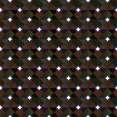 Soyut geometrik süslemesiz desen. tasarım arkaplanı, vektör illüstrasyonu