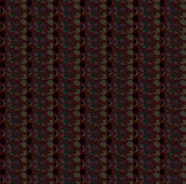 Geometrik süslemeli vektör deseni. Kusursuz tasarım dokusu 