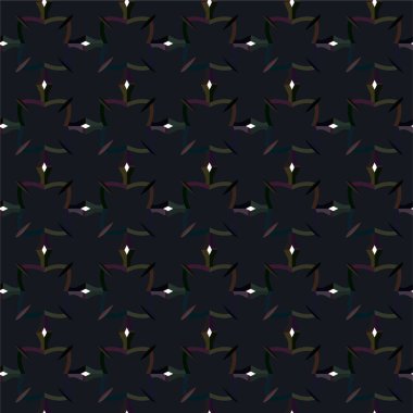 Soyut geometrik süslemesiz desen. tasarım arkaplanı, vektör illüstrasyonu