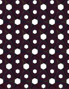 Soyut geometrik süslemesiz desen. tasarım arkaplanı, vektör illüstrasyonu