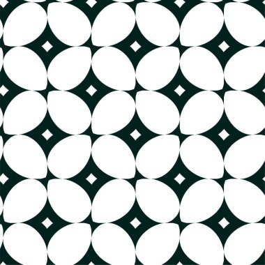 Geometrik süslemeli vektör deseni. Kusursuz tasarım dokusu 