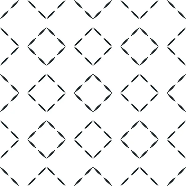 Abstrakt Geometriskt Dekorativt Sömlöst Mönster Design Bakgrund Vektor Illustration — Stock vektor