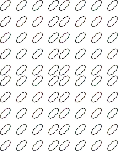 Motif Ornemental Géométrique Abstrait Sans Couture Fond Design Illustration Vectorielle — Image vectorielle