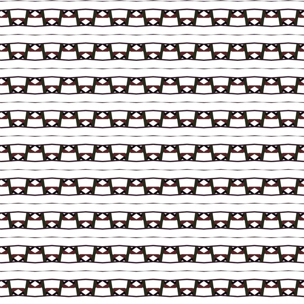 Abstracto Geométrico Ornamental Patrón Sin Costura Fondo Diseño Ilustración Vectorial — Archivo Imágenes Vectoriales