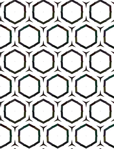 Abstracto Geométrico Ornamental Patrón Sin Costura Fondo Diseño Ilustración Vectorial — Vector de stock