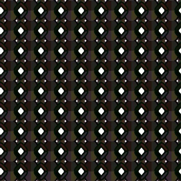 Motif Ornemental Géométrique Abstrait Sans Couture Fond Design Illustration Vectorielle — Image vectorielle