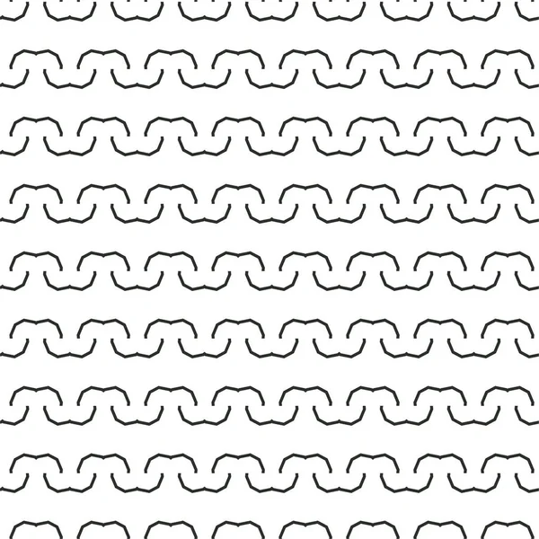 Geometrisches Ornamentales Vektormuster Nahtlose Design Textur — Stockvektor