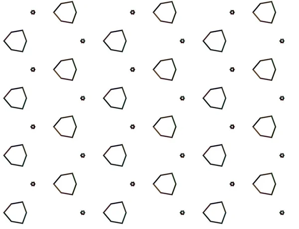 Resumo Padrão Ornamental Sem Costura Geométrica Fundo Projeto Ilustração Vetorial — Vetor de Stock