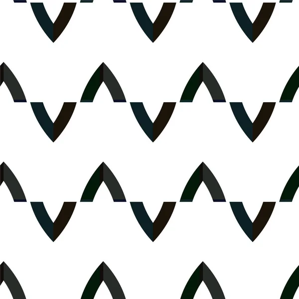 Abstrakte Geometrische Ornamentale Nahtlose Muster Design Hintergrund Vektorillustration — Stockvektor