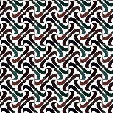 Soyut geometrik süslemesiz desen. tasarım arkaplanı, vektör illüstrasyonu