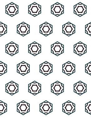 Soyut geometrik süslemesiz desen. tasarım arkaplanı, vektör illüstrasyonu