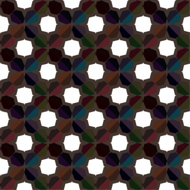 Soyut geometrik süslemesiz desen. tasarım arkaplanı, vektör illüstrasyonu