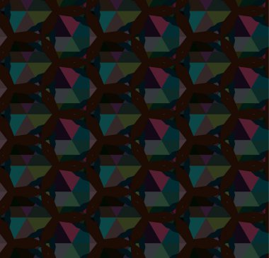 Soyut geometrik süslemesiz desen. tasarım arkaplanı, vektör illüstrasyonu