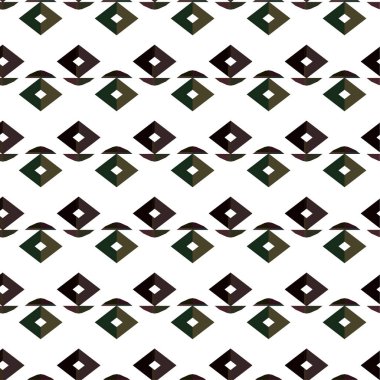 Soyut geometrik süslemesiz desen. tasarım arkaplanı, vektör illüstrasyonu