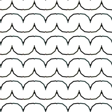 Soyut geometrik süslemesiz desen. tasarım arkaplanı, vektör illüstrasyonu