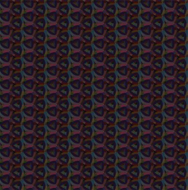 Geometrik süslemeli vektör deseni. Kusursuz tasarım dokusu 