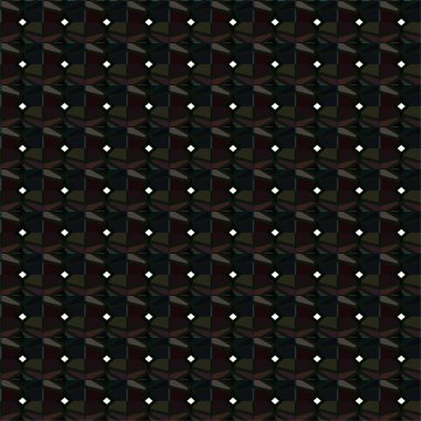 Geometrik süslemeli vektör deseni. Kusursuz tasarım dokusu 