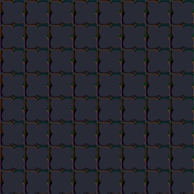 Geometrik süslemeli vektör deseni. Kusursuz tasarım dokusu 